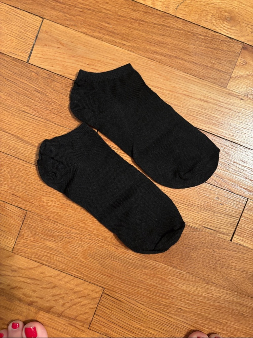 Black ankle socks